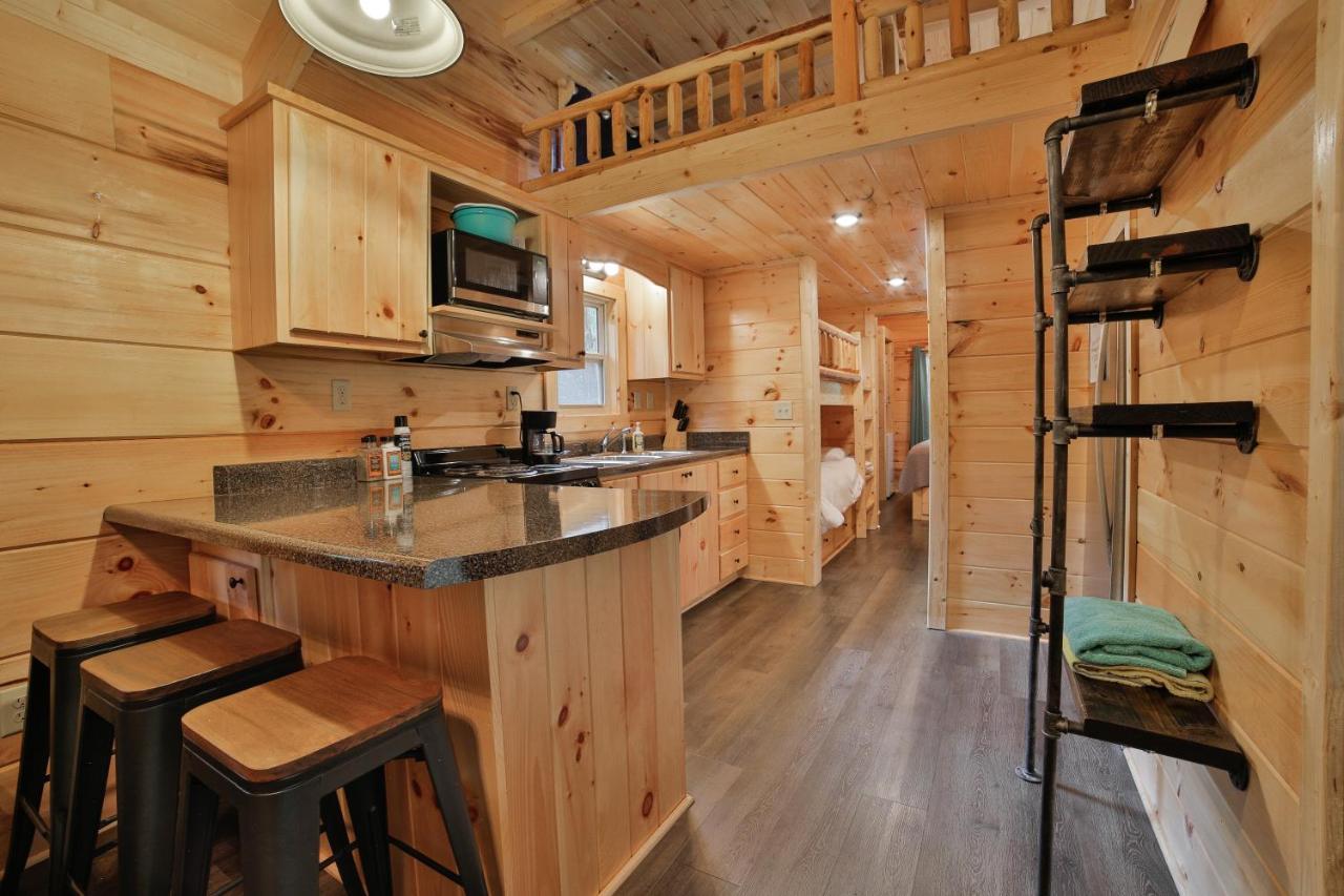 Thomas Cabin Forest Tiny Cabin With Hot Tub Chattanooga Eksteriør bilde